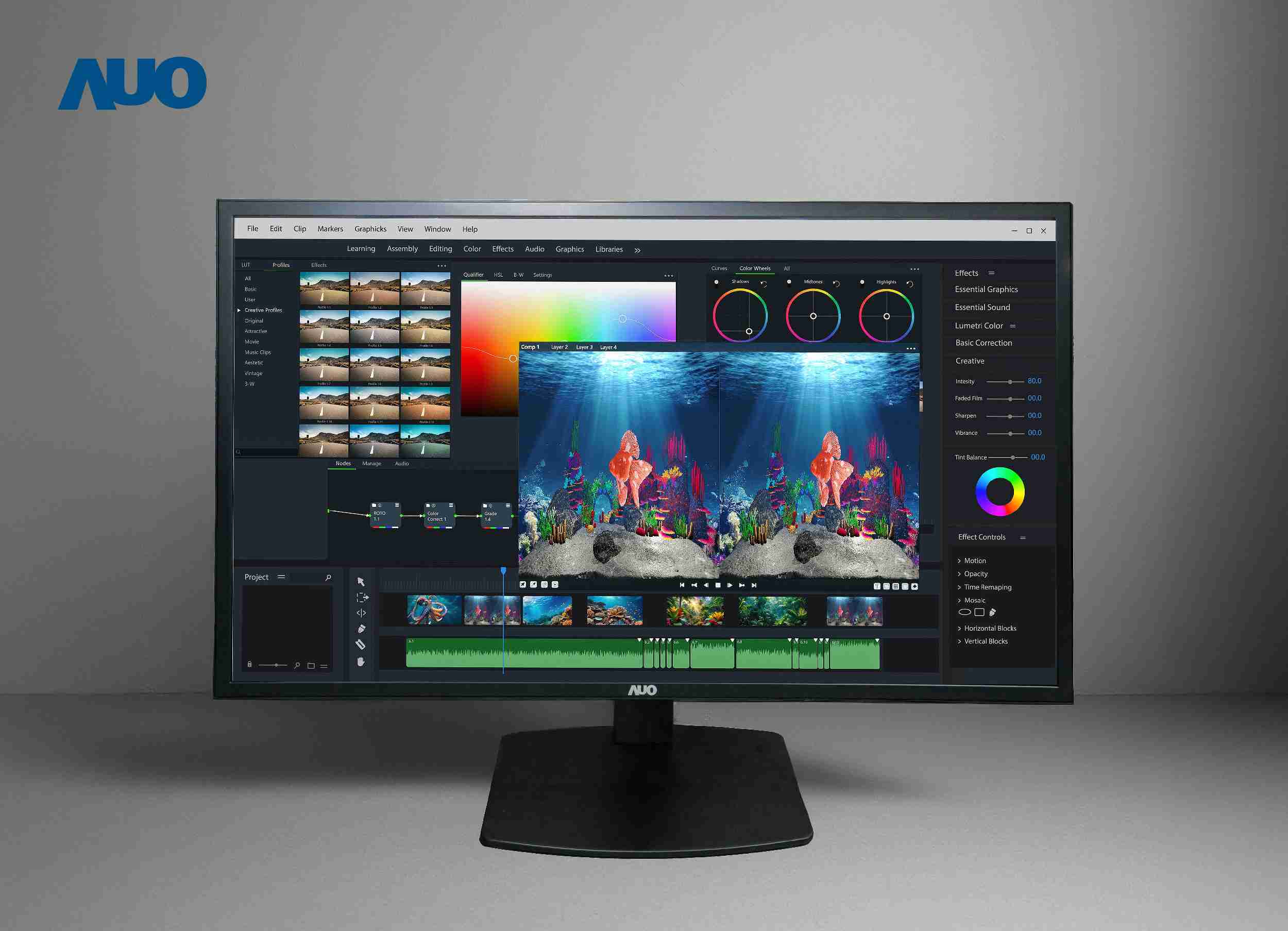2121非凡开发32吋2D/3D专业桌上型显示器，，拥有8K4K超高分辨率，，，，并以低串扰算法优化3D显示效果，，，，搭载自动眼球追踪功能，，，，能实时调整3D图像，，进行实时2D与3D无缝共存窗口，，，提供图像设计工作者突破二维接口的崭新工作氛围与效率
